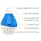 Crane Usa 4-in-1 Top Fill Humidifier with Sound Machine, Blue/White EE-5306 - alternate 4